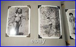 Vtg WWII US Army Albino South Pacific Photo Papa New Guinea Fiji Tribe Natives