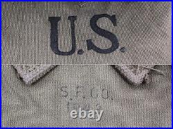 Vtg WWII US Army Haversack Backpack Dated 1942 Unissued S. F. Co