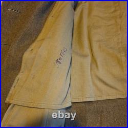 Vtg. WWII US Army Overcoat Wool Trench Coat Great Coat Size 40 1942 Vtg. WWII US Army Overcoat Wool Trench Coat Great Coat Size 40 1942