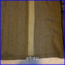 Vtg. WWII US Army Overcoat Wool Trench Coat Great Coat Size 40 1942 Vtg. WWII US Army Overcoat Wool Trench Coat Great Coat Size 40 1942
