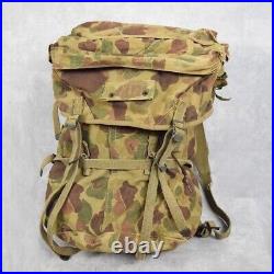 WW-2 US ARMY M-1943 CAMO JUNGLE PACK BACKPACK USED from Japan