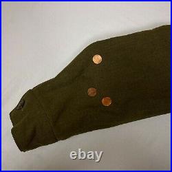 WW II Era 1947 US Army Jacket Field Wool O. D. 34S No. 55 J 569 660 Military