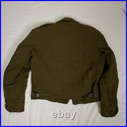 WW II Era 1947 US Army Jacket Field Wool O. D. 34S No. 55 J 569 660 Military