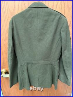 WW II US Army 40th Infantry Div. 108th Reg Dress Jacket 36L W Side Cap World War