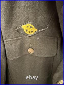 WW II US Army 40th Infantry Div. 108th Reg Dress Jacket 36L W Side Cap World War WW II US Army 40th Infantry Div. 108th Reg Dress Jacket 36L W Side Cap World War