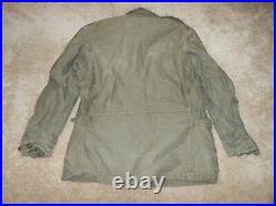 WW II US Army M1943 M43 COMBAT FIELD JACKET SIZE 34R VERY NICE