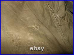 WW II US Army M1943 M43 COMBAT FIELD JACKET SIZE 34R VERY NICE