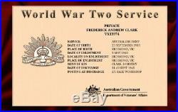 WW2 Australian Army Medal Group Africa Star AIF RAEME VX13974 Victorian WWII