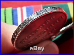 WW2 British Army MBE D-Day casualty evacuation medal group Captain Nial Molony