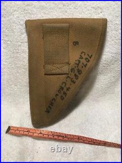 WW2 Canadian Army 1st Pattern Inglis Browning P-37 Web Holster