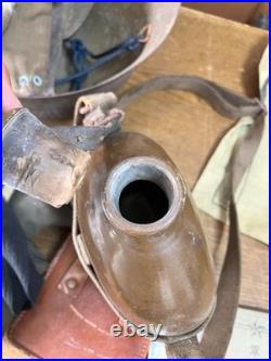 WW2 II Vintage Imperial Japanese Army Military Equipment Collection Helmet etc