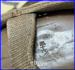WW2 II Vintage Imperial Japanese Army Military Equipment Collection Helmet etc