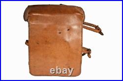 WW2 Japanese Army Officers Backpack Leather Bag Military Equipment