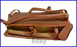 WW2 Japanese Army Officers Backpack Leather Bag Military Equipment