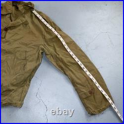 WW2 M41 Army Field Jacket Military 1940s WWII M-1941 Civilian Unlined Rips