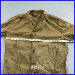 WW2 M41 Army Field Jacket Military 1940s WWII M-1941 Civilian Unlined Rips