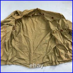 WW2 M41 Army Field Jacket Military 1940s WWII M-1941 Civilian Unlined Rips