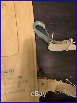 WW2 Original Pilot Paratrooper Army AirForce Mae West Life Vest 1944 Survival