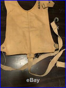 WW2 Original Pilot Paratrooper Army AirForce Mae West Life Vest 1944 Survival