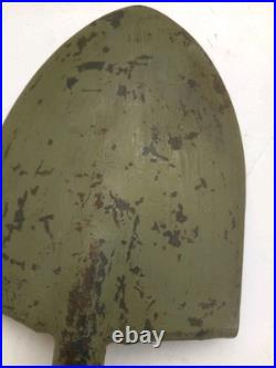 WW2 Original US AMES 1943 Army Trench Shovel M-1910 T-Handle WWII Spade
