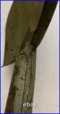 WW2 Original US AMES 1943 Army Trench Shovel M-1910 T-Handle WWII Spade