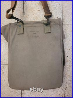 WW2 Original US Army Map Case m-1938 withmap Grid, Dated 1942 Heese Inc
