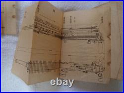 WW2 Original japanese army Type 92 heavy machine gun Textbook