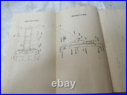 WW2 Original japanese army weapons Textbook(include Arisaka type38 etc.)