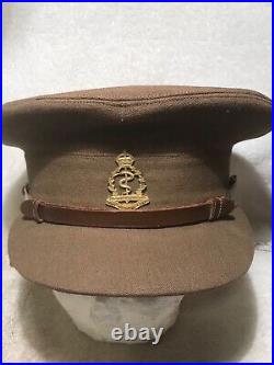 WW2 Royal Canadian Army Medical Corps Visor Cap