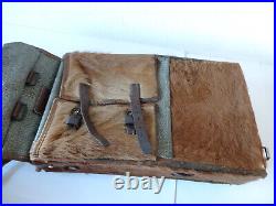 WW2 Swiss Army Military Pony Fur Backpack Tornister Rucksack 1944 Original EX