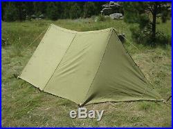 WW2 U. S. Army Pup Tent Complete & Original Early WWII Issue Excellent Condition