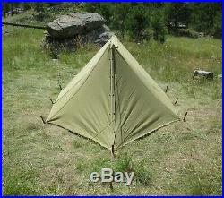 WW2 U. S. Army Pup Tent Complete & Original Early WWII Issue Excellent Condition