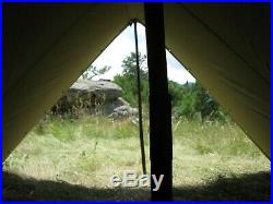 WW2 U. S. Army Pup Tent Complete & Original Early WWII Issue Excellent Condition