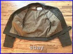 WW2 US 2d Army Air Force M1943 Ike Jacket Tunic with Patch & Pins. Sz 34S. Orig