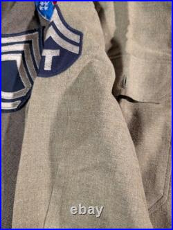 WW2 US ARMY Dress Uniform And Wool Shirt