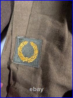 WW2 US ARMY Dress Uniform And Wool Shirt