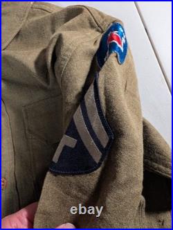 WW2 US ARMY Dress Uniform And Wool Shirt