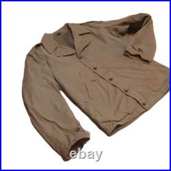 WW2 US ARMY M-41 FIELD JACKET Authentic 1940s Worn In Field Stained