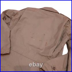 WW2 US ARMY M-41 FIELD JACKET Authentic 1940s Worn In Field Stained