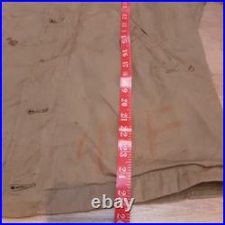WW2 US ARMY M-41 FIELD JACKET Authentic 1940s Worn In Field Stained