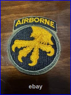 WW2 US Army 17th Airborne Division Patch