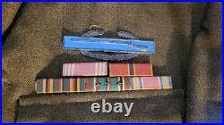 WW2 US Army 2nd Infantry Division GROUPING Jacket BAYONET CIB Lanyard