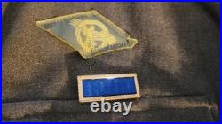WW2 US Army 2nd Infantry Division GROUPING Jacket BAYONET CIB Lanyard