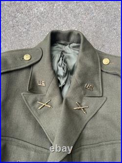 WW2 US Army 95th Infantry Division Artillery Officer Uniform OD Z168