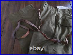 WW2 US Army Air Corps Air Force Uniform Patches Ribbons Coat Pants Belt 1944