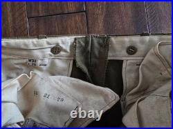 WW2 US Army Air Corps Air Force Uniform Patches Ribbons Coat Pants Belt 1944