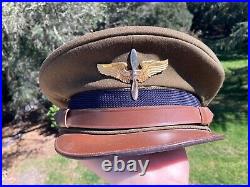 WW2 US Army Air Corps Force Cadet Training Dress Hat Cap 7 1/2