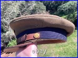 WW2 US Army Air Corps Force Cadet Training Dress Hat Cap 7 1/2