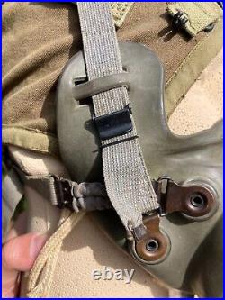 WW2 US Army Air Force A-10 Oxygen Mask with Goggles+ A-9