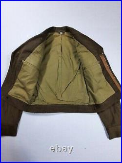 WW2 US Army Air Force Uniform Ike Jacket, Paints & Cap Sz 38 L All M G Hill